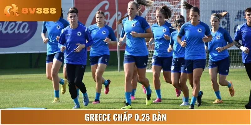 Greece có thể sẽ chấp Slovakia ở mức 0.25 bàn